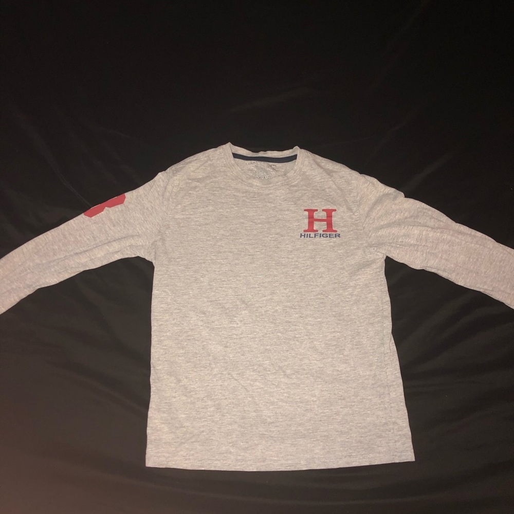 Tommy Hilfiger Logo Long Sleeve Tee